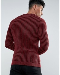 Pull bordeaux Asos