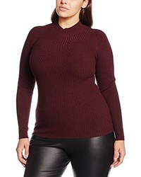 Pull bordeaux New Look Curves