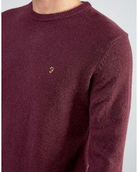 Pull bordeaux Farah