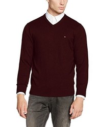 Pull bordeaux Tommy Hilfiger