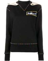 Pull brodé noir J.W.Anderson