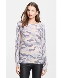 Pull camouflage gris