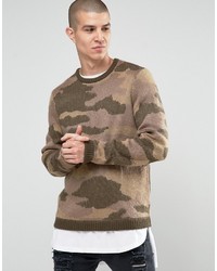 Pull camouflage olive Asos