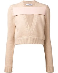 Pull court beige Givenchy