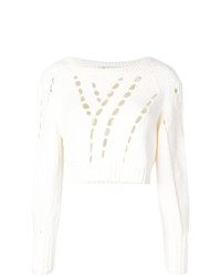 Pull court blanc T by Alexander Wang