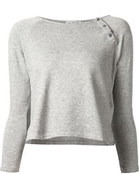 Pull court gris James Perse