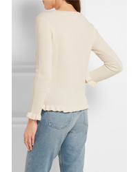Pull en cachemire beige Chinti and Parker