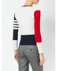 Pull en cachemire blanc Thom Browne