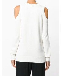 Pull en cachemire blanc MICHAEL Michael Kors