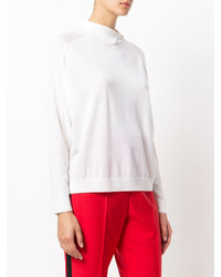 Pull en cachemire blanc Cividini