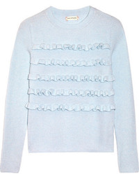 Pull en cachemire bleu clair Chinti and Parker