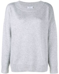 Pull en cachemire en tricot blanc