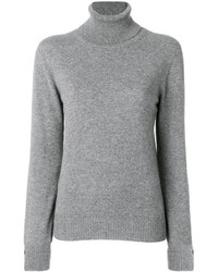 Pull en cachemire gris Agnona