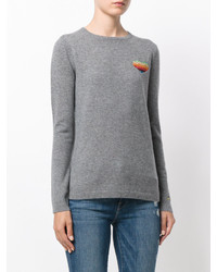 Pull en cachemire gris Bella Freud