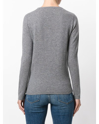 Pull en cachemire gris Bella Freud