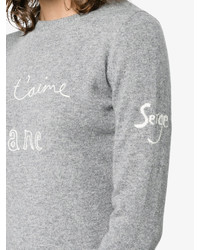 Pull en cachemire gris Bella Freud