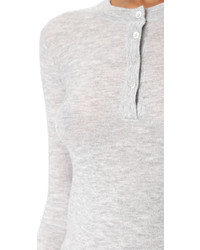 Pull en cachemire gris Joseph