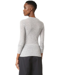 Pull en cachemire gris Joseph