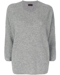 Pull en cachemire gris Oyuna