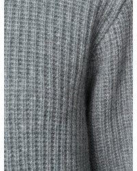 Pull en cachemire gris Joseph