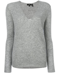 Pull en cachemire gris Theory