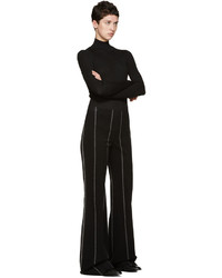 Pull en cachemire noir Calvin Klein Collection