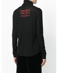 Pull en cachemire noir Damir Doma