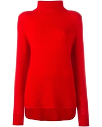 Pull en cachemire rouge Chinti and Parker
