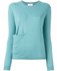 Pull en cachemire turquoise Allude