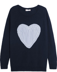 Pull en laine bleu marine Chinti and Parker