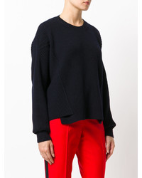 Pull en laine bleu marine Stella McCartney