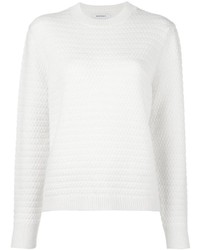 Pull en laine en tricot blanc Norse Projects