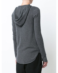 Pull en laine gris foncé ATM Anthony Thomas Melillo