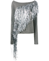 Pull en laine gris A.F.Vandevorst