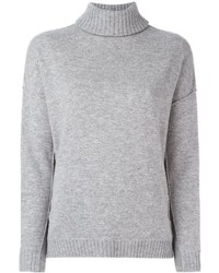 Pull en laine gris Allude