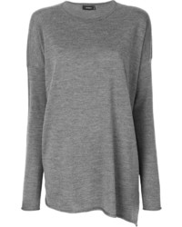 Pull en laine gris Cividini