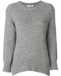 Pull en laine gris Dondup