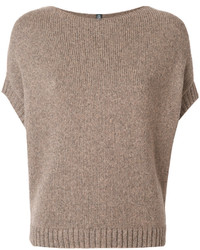 Pull en laine gris Eleventy