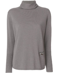 Pull en laine gris Fabiana Filippi