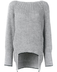 Pull en laine gris Nude