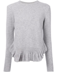 Pull en laine gris Nude