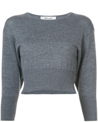 Pull en laine gris