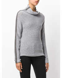 Pull en laine gris Jo No Fui