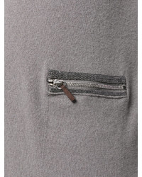 Pull en laine gris Fabiana Filippi