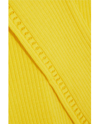 Pull en laine jaune Carven