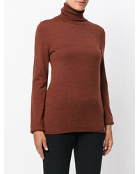 Pull en laine marron Joseph