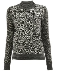 Pull en laine noir Anrealage