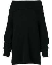 Pull en laine noir Barena