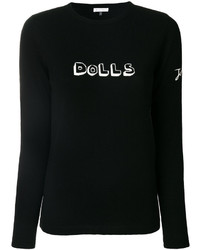 Pull en laine noir Bella Freud