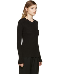 Pull en laine noir Calvin Klein Collection